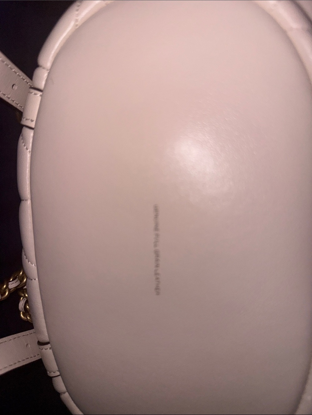 New With Tags 🎉Coach Cream Quilted Leather Backpack with Gold Chain Straps🎉 - Picture 9 of 9